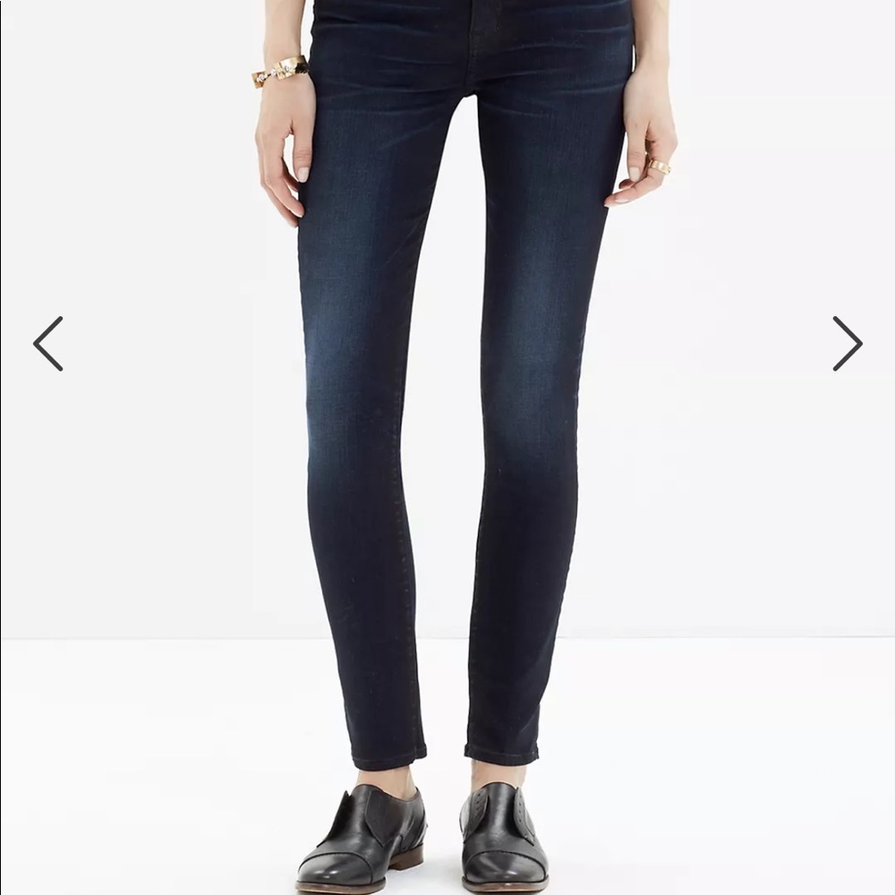 NWT Madewell Rivet & Thread Skinny Jeans size 30